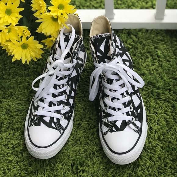 NWT Converse Ctas HI Broken Strips WMNS AUTHENTIC - Picture 5 of 6